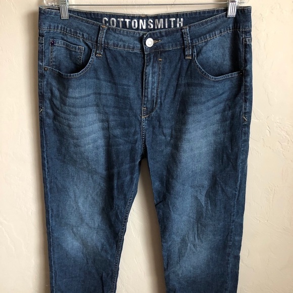 Cottonsmith Mens Relaxed Fit Jeans 34X30 - Picture 4 of 8